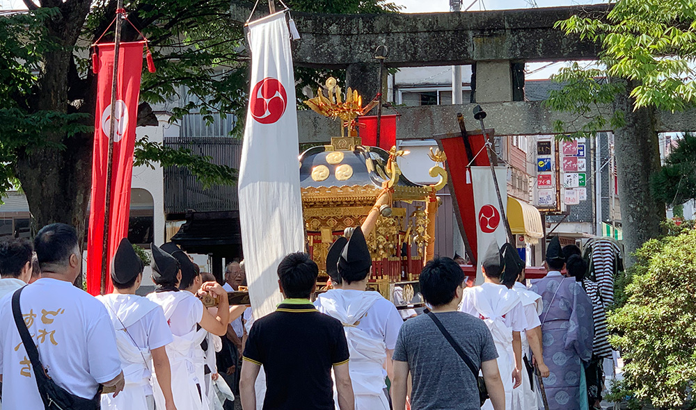 二百十日祭・神幸の儀